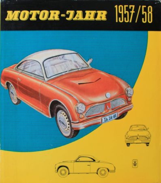 "Motor Jahr - Eine internationale Revue" 1958 Automobile-Yearbook (5059)